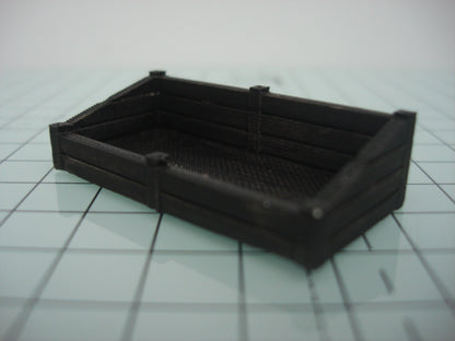 Timber Bunkers Mould for OO gauge Model Railway Scenery - Bunker1