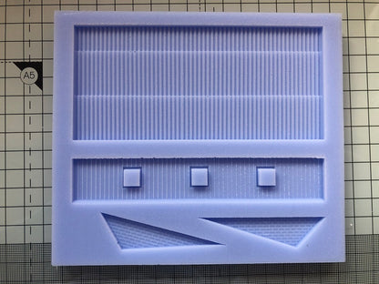 DT01 Saltbox Style Roof Mould - Model Railway Scenery