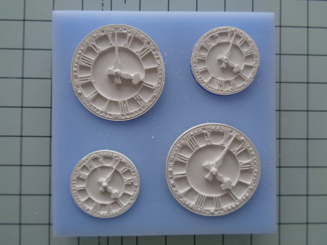 DT32 Clocks Mould - For model railway scenery