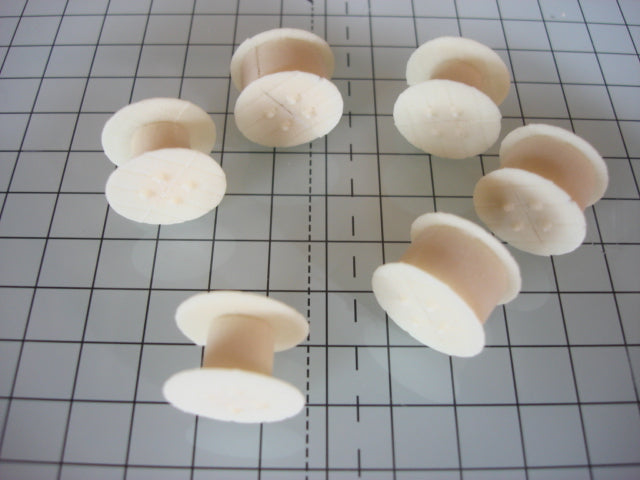 Cable Drums Casting Mould - DT41 - Model Railway Scenery