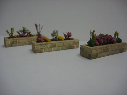 DT28 Stone Troughs Detailing Mould - For model railway scenery