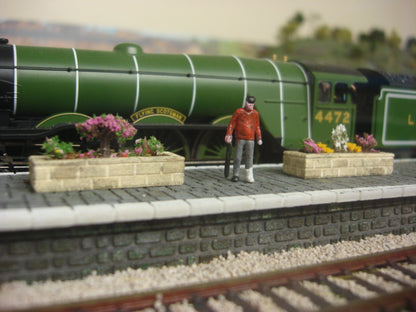 DT28 Stone Troughs Detailing Mould - For model railway scenery