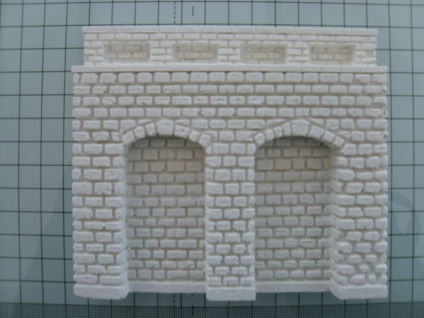 LS01 Lineside Stone Walling Mould - For Model Railway Scenery