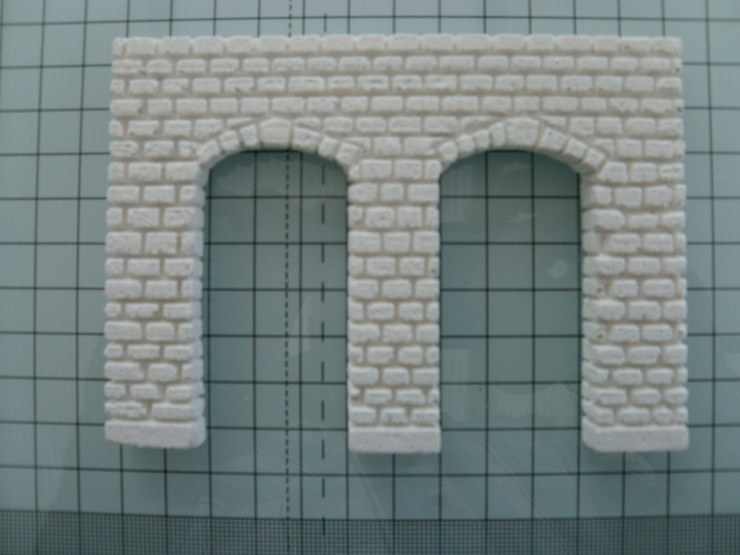 LS03 Lineside Stone Walling Arch Sheet Mould - For Model Railways