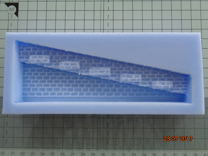 LS10L Top Left Handed Sloping Section Mould - For Model Railways