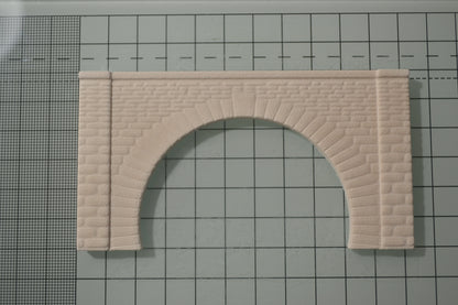 N02 N Gauge Double Stone Tunnel - For Model Railway Scenery