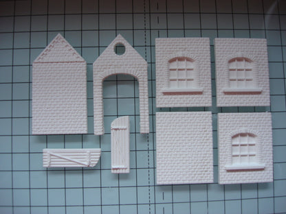 N20 N Gauge Engine Shed Mould - For Model Railway Scenery