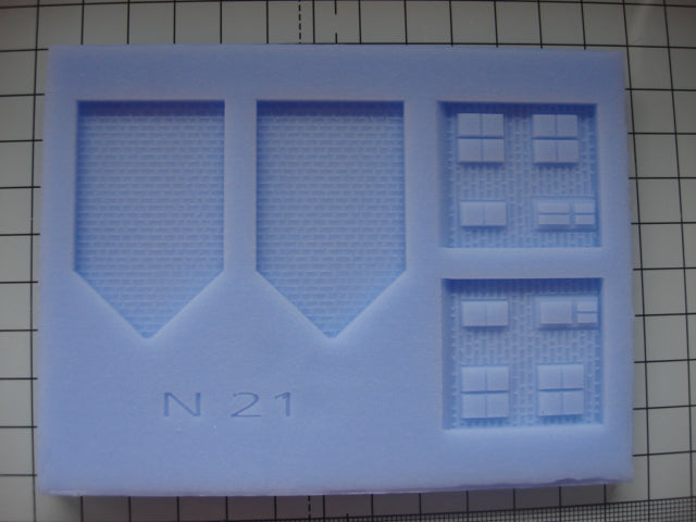 N21 N Gauge Houses Mould