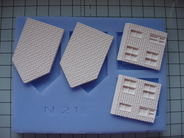 N21 N Gauge Houses Mould