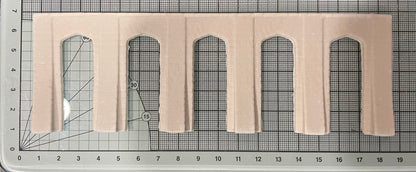 N31 N-Gauge High Embankment Hollow Retaining Arches - New2023