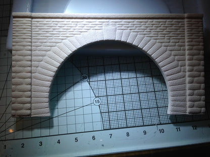 N02 N Gauge Double Stone Tunnel - For Model Railway Scenery