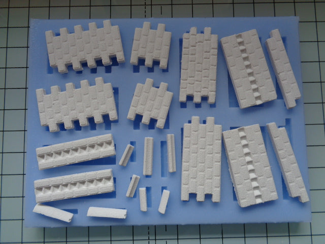 Stone Building 3 Mould Set - NS05-NS07 - KIT02