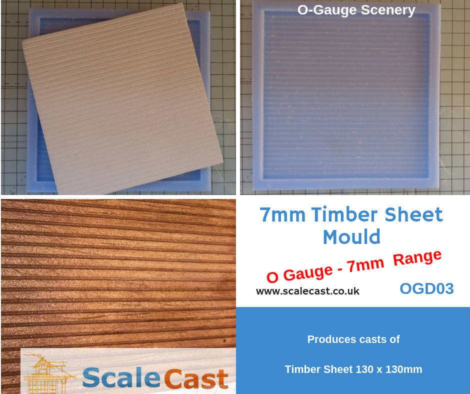 OGD03 O Gauge Timber Sheet