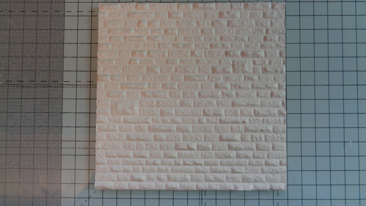 OGD06 Dressed Rough Stone Sheet Mould - O Gauge - Model railway scenery