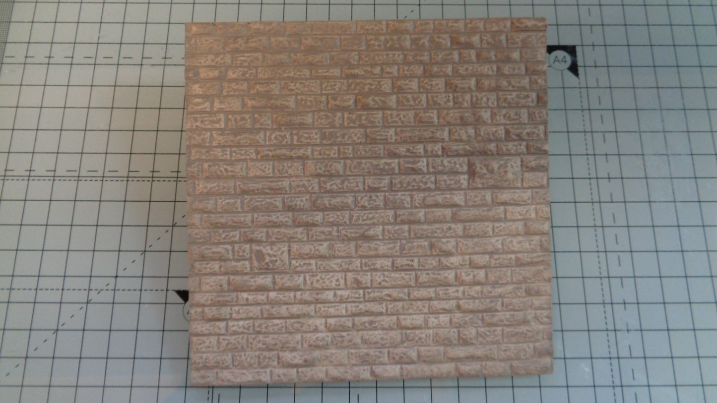 OGD06 Dressed Rough Stone Sheet Mould - O Gauge - Model railway scenery