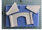 N17 N-Gauge Single Track Road Bridge Mould