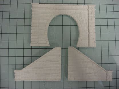 N10 N Gauge Single Tunnel Mould - For Model Railway Scenery