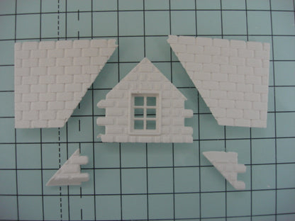 Stone Dormer Standard Roof - SDSR - Model Railway Scenery OO Gauge