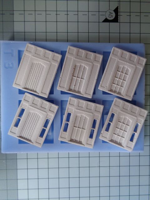 Tudor Building KIT - 5 Mould Set - OO Gauge