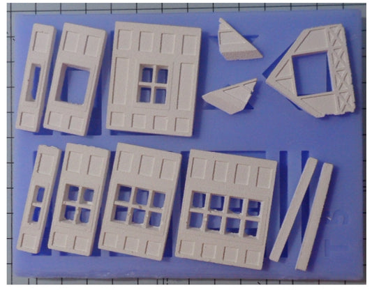 T05 - Tudor Building Mould - Windows and dormers