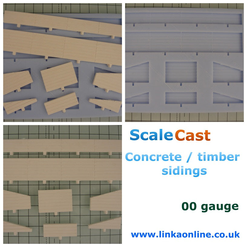 TV03 Concrete Railway Sidings - OO Scale - Clearance