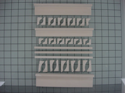 T06 - Tudor Building Mould Hang Overs and Supports - OO Gauge NEW 2023