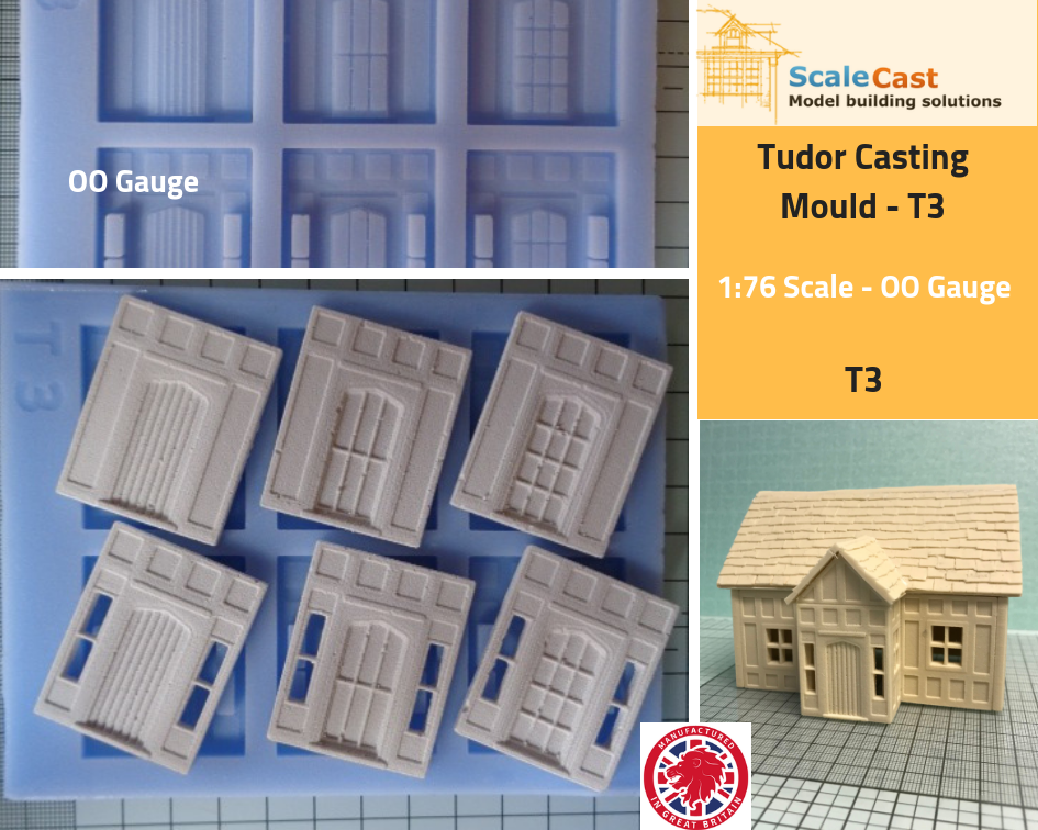 T03 - Tudor Building Mould - Doors