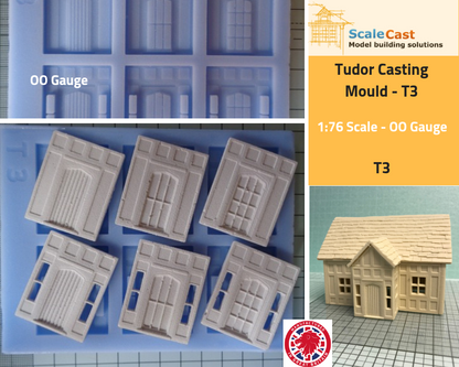 T03 - Tudor Building Mould - Doors