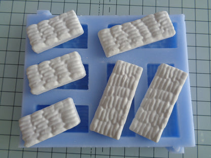 WG06 Wargame small sandbags flat Sections