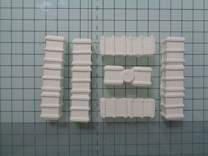 WG12 Wargame Heavy Crates Mould