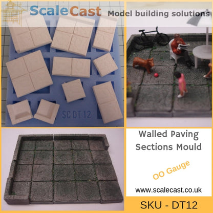 DT12 Walled Paving Mould - Clearance