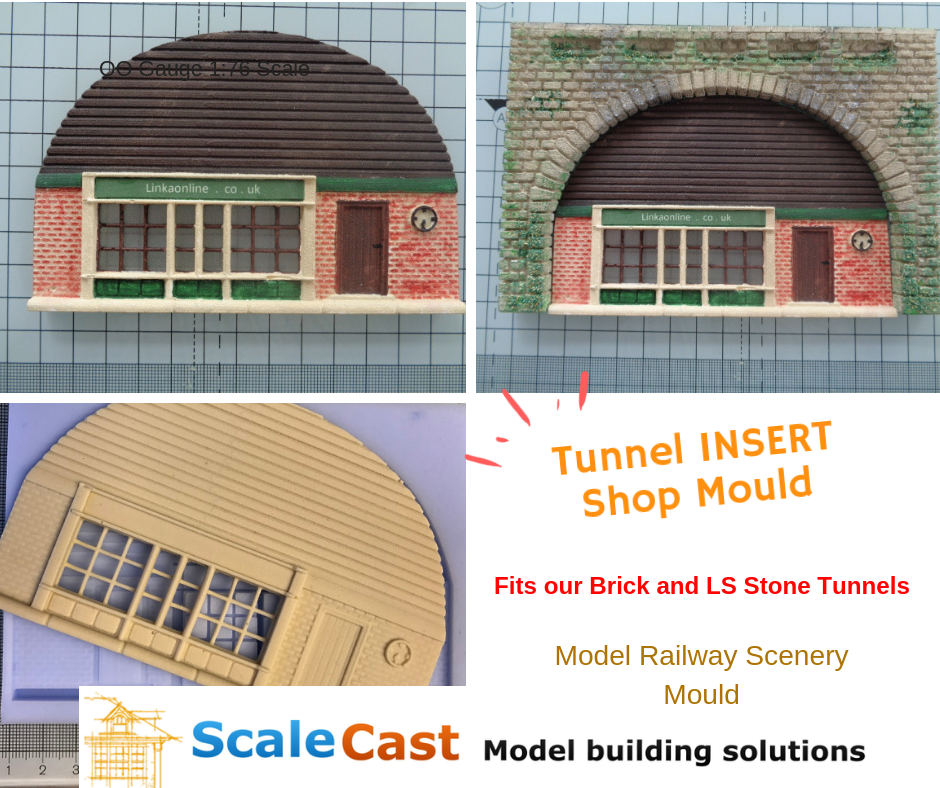 Tunnel Insert Mould - Shop Front - Insert 1