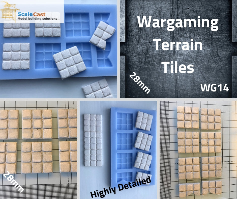 WG14 Wargame Flooring Cobbles 28mm