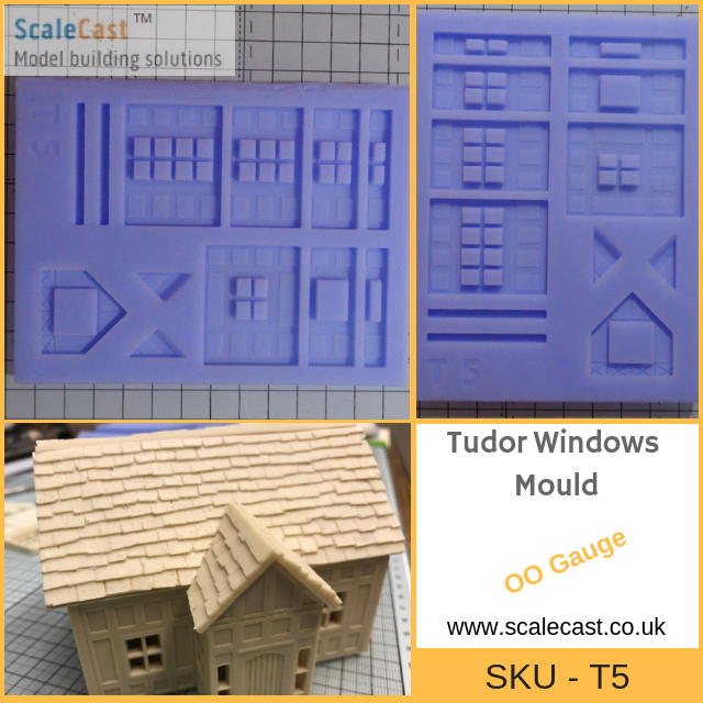 T05 - Tudor Building Mould - Windows and dormers