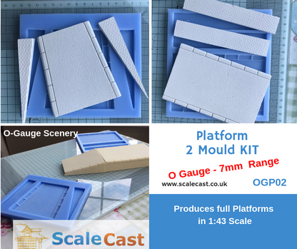 O Gauge Platform 2 Mould Kit