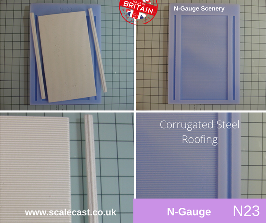 N23 N Gauge Corrugated Steel Mould